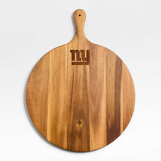 NFL New York Giants Tondo Acacia Round Serving Board