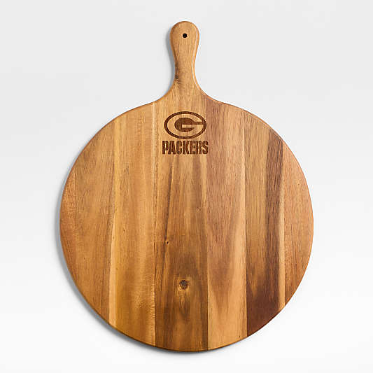 NFL Green Bay Packers Tondo Acacia Round Serving Board