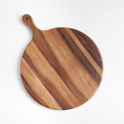 Acacia Wood Cutting/ Charcuterie Board - Small Round, 1 Pack - Baker's