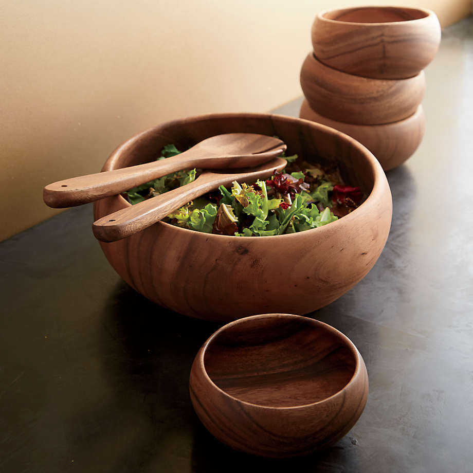 Tondo Acacia Wood Napkin Ring