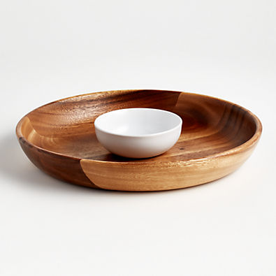 View Tondo Acacia Chip and Dip details