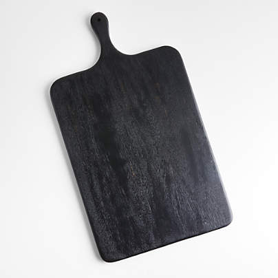 Tondo Ebonized Rectangle Serving Board