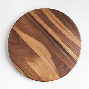Crate & Barrel Acacia Wood Cutting Board/Cheese Serving Board 20x15x0.75  + Reviews