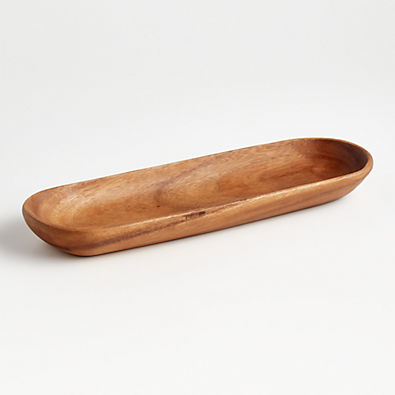 View Tondo Acacia Oval Platter details