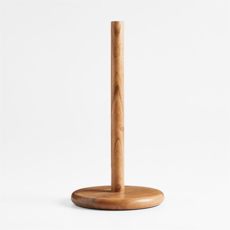 Tondo Wood Paper Towel Holder