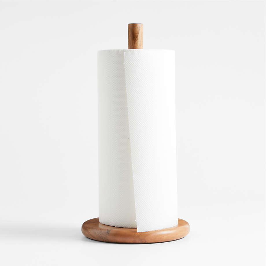 Tondo Wood Paper Towel Holder