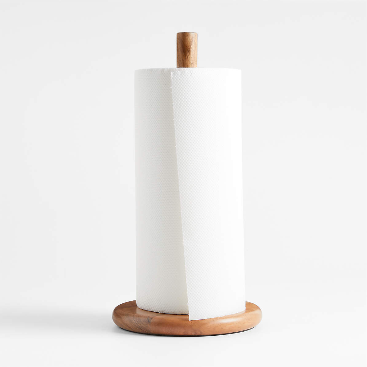 Paper Towel Holder Flat Top - The Wooden Palate