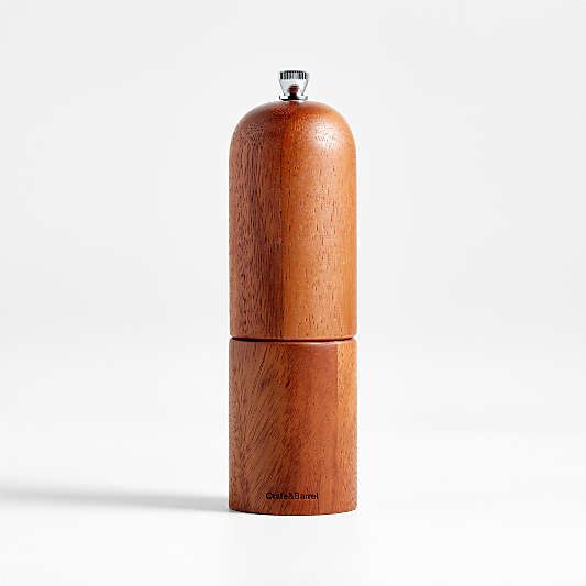 Tondo Acacia Pepper Mill