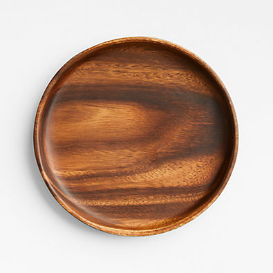 View Tondo 9" Acacia Plate details