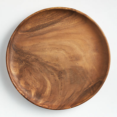 View Tondo Acacia 12" Round Platter details
