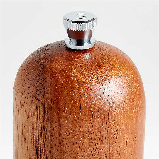 Tondo Acacia Pepper Mill