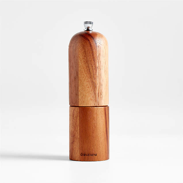 Hanno Fluted Salt Mill + Reviews Crate & Barrel Canada