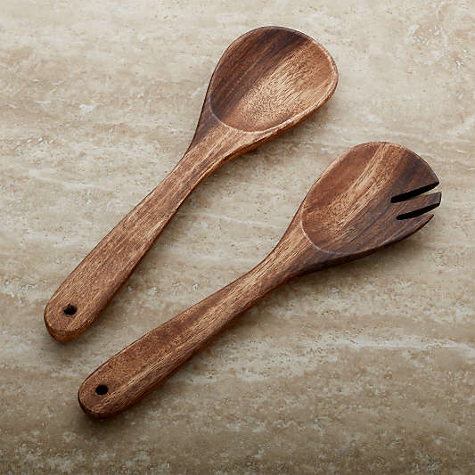 Tondo Acacia 2-Piece Serving Set