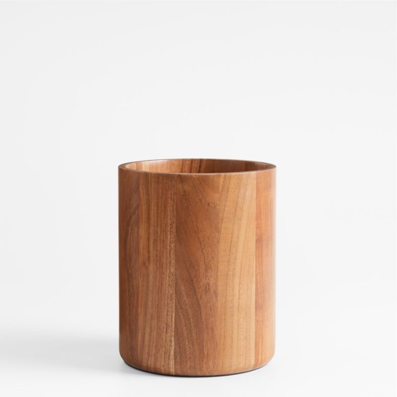 Tondo Wood Utensil Holder - image 1 of 2