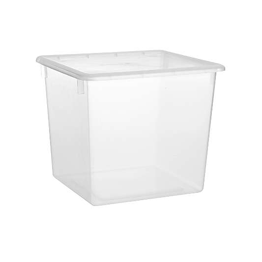 Large Clear Plastic Storage Box