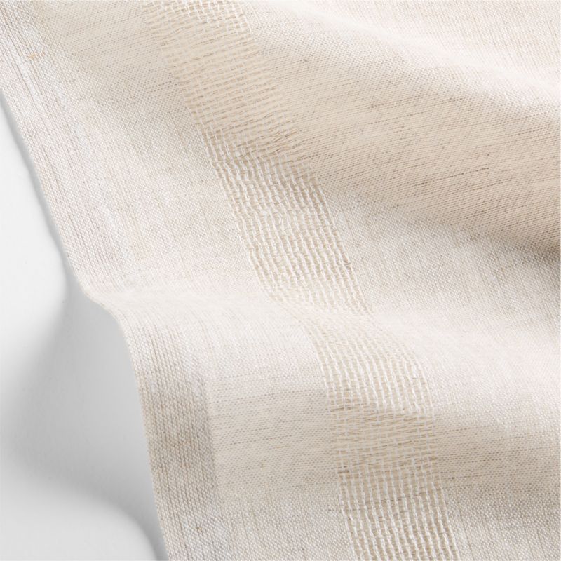 Torino 60"x120" Natural EUROPEAN FLAX ™ Linen Tablecloth - image 1 of 2