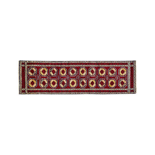 Torra Red Persian-Style Rug 2.5'x9'