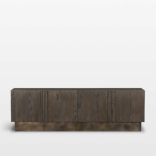 Torrid 84" Espresso Oak Media Console