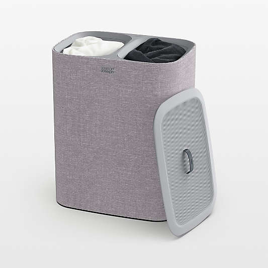 Joseph Joseph Tota 90L Dual Laundry Basket - Grey