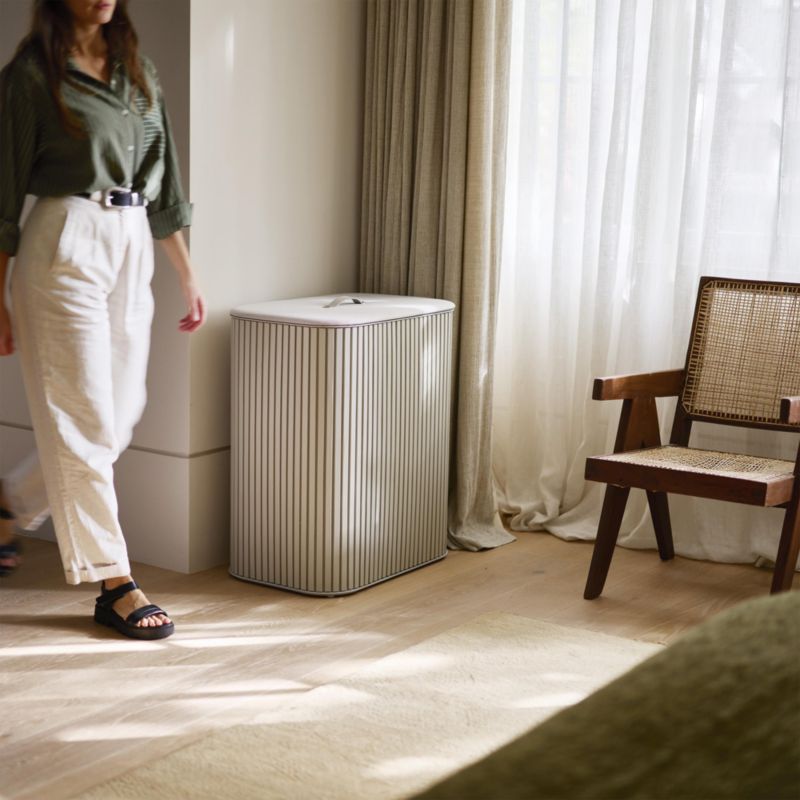 Joseph Joseph Tota Luxe 90L Bamboo Trio Laundry Basket - Ecru - image 3 of 6