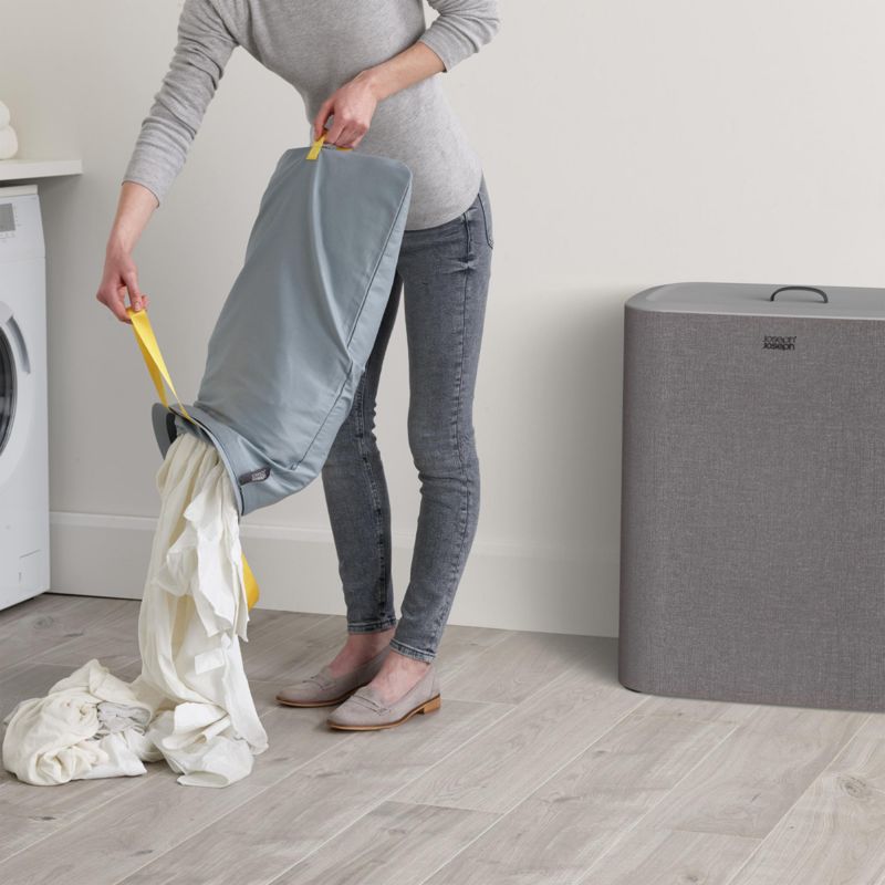 Joseph Joseph Tota 90L Trio Laundry Basket - Grey - image 6 of 7