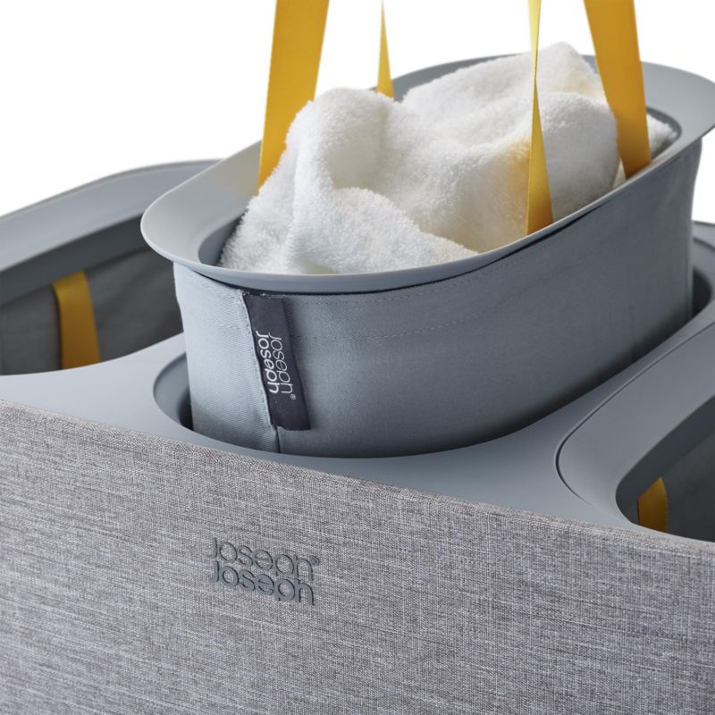 Joseph Joseph Tota 90L Trio Laundry Basket - Grey - image 4 of 7