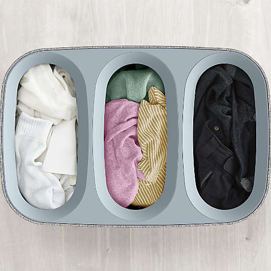 Joseph Joseph Tota 90L Trio Laundry Basket - Grey