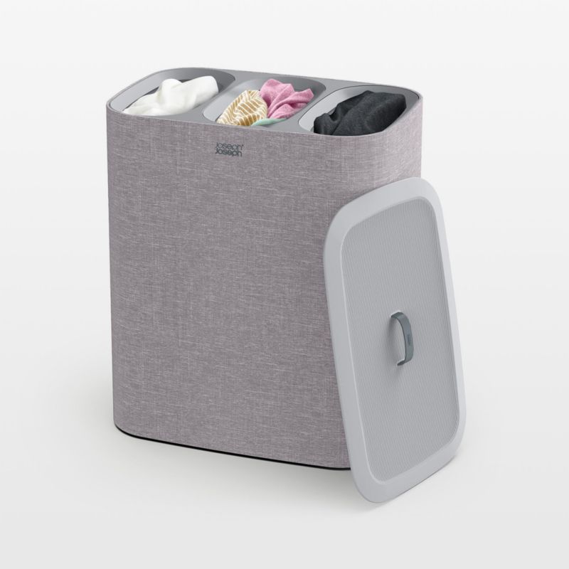 Joseph Joseph Tota 90L Trio Laundry Basket - Grey - image 1 of 7