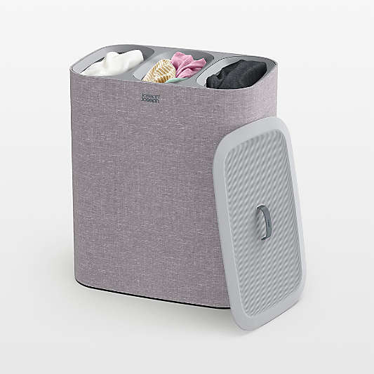 Joseph Joseph Tota 90L Trio Laundry Basket - Grey