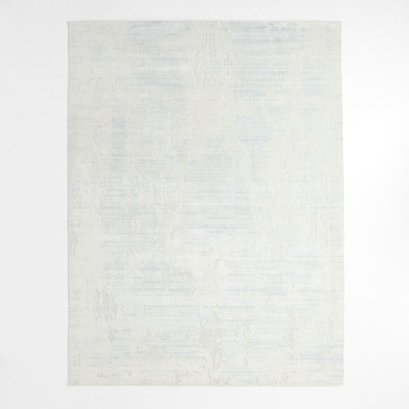 Tottori Viscose Abstract Blue Area Rug 6'x9' - image 1 of 4