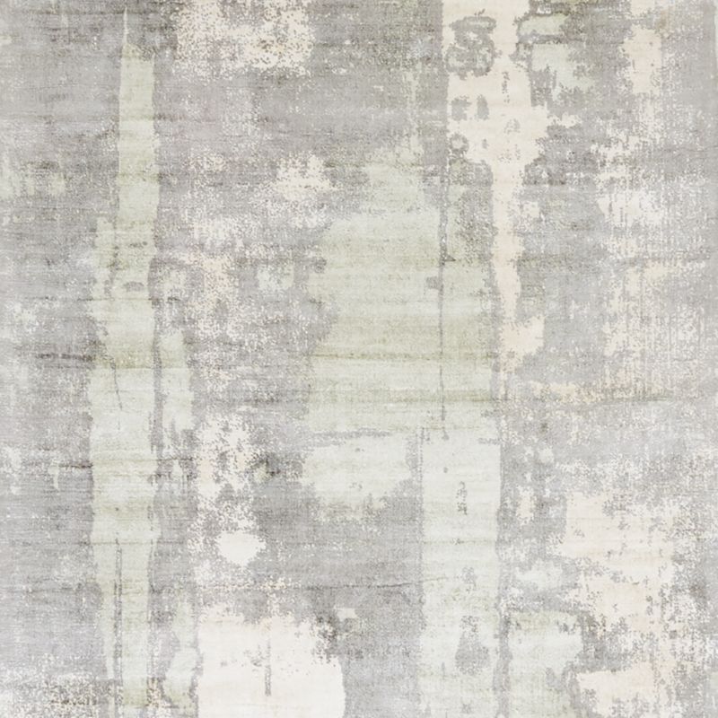 Tottori Grey Abstract Area Rug 9'x12' + Reviews Crate & Barrel