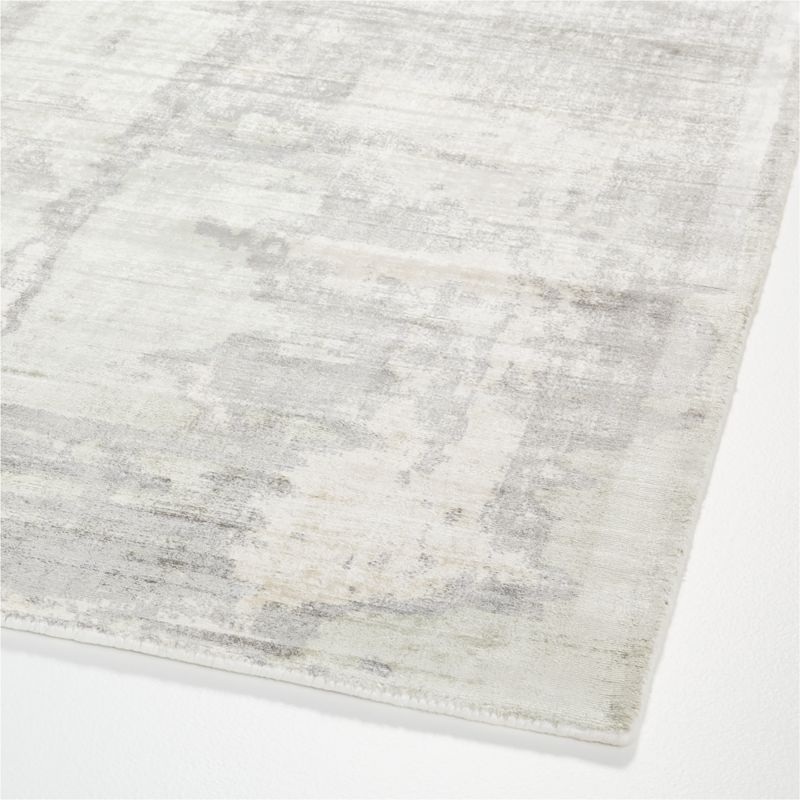 Tottori Grey Abstract Rug 6'x9' Crate & Barrel
