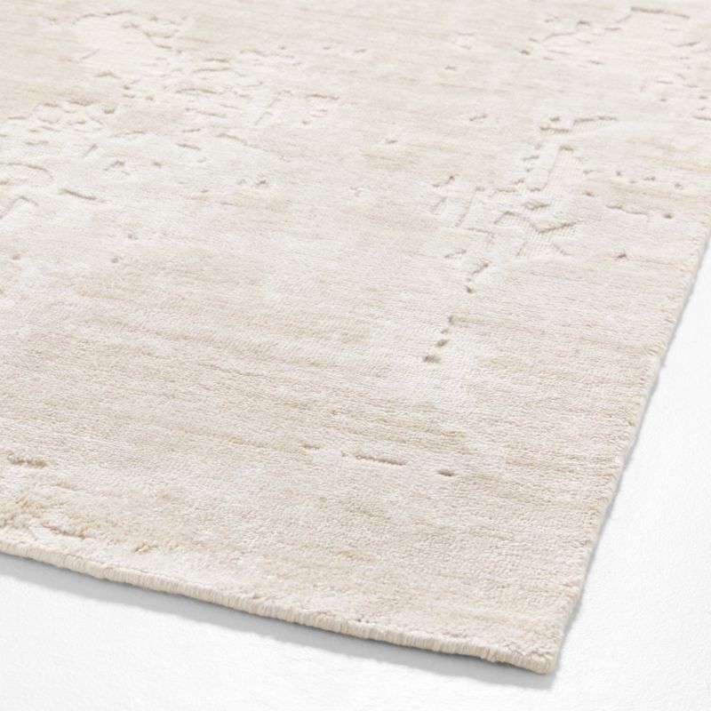 Tottori Viscose Abstract Ivory Area Rug 6'x9' - image 4 of 5