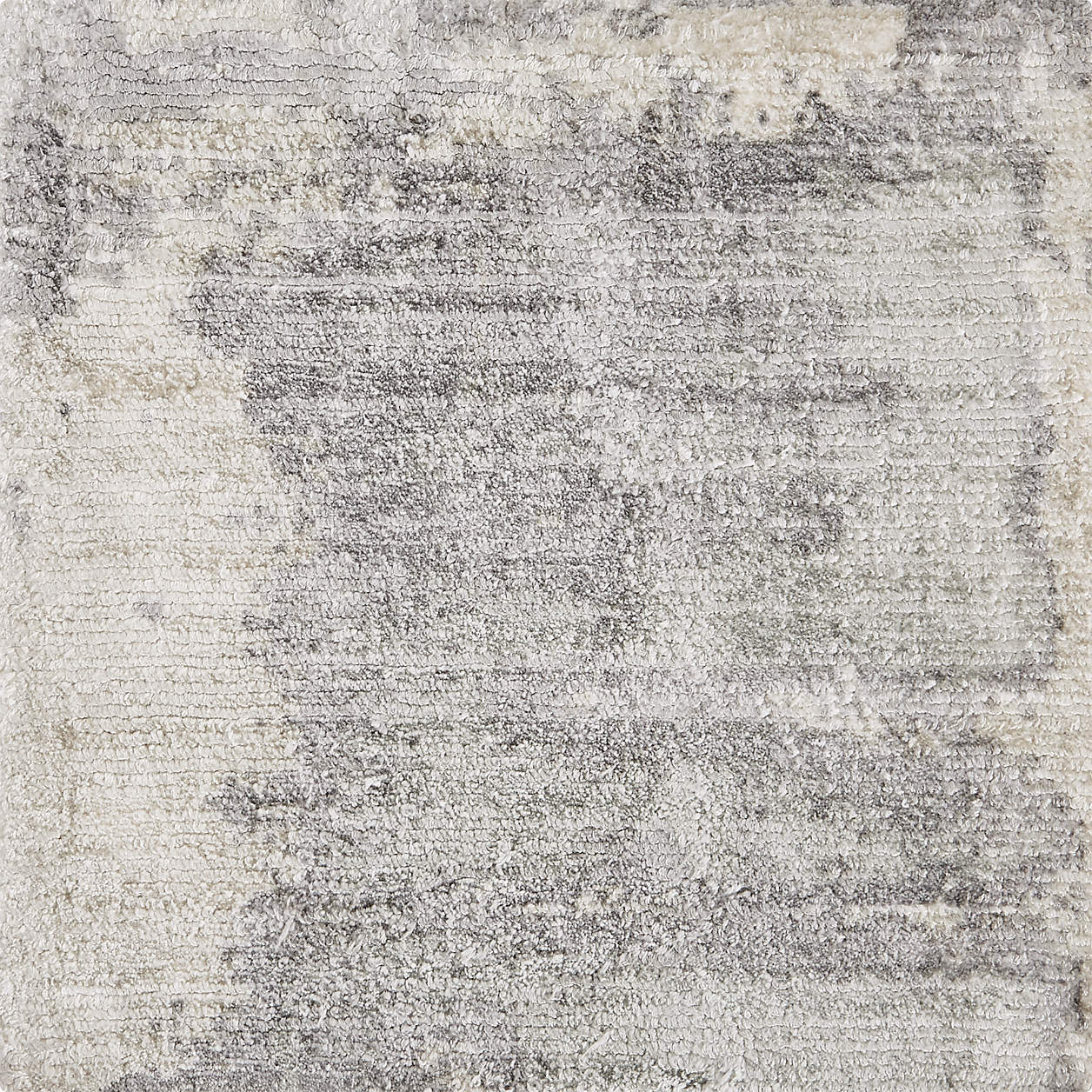 Tottori Grey Abstract Rug Swatch + Reviews Crate and Barrel