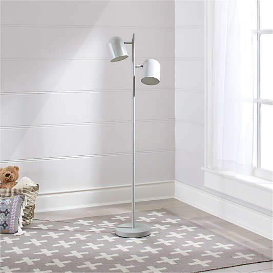 Gray Touch Floor Lamp