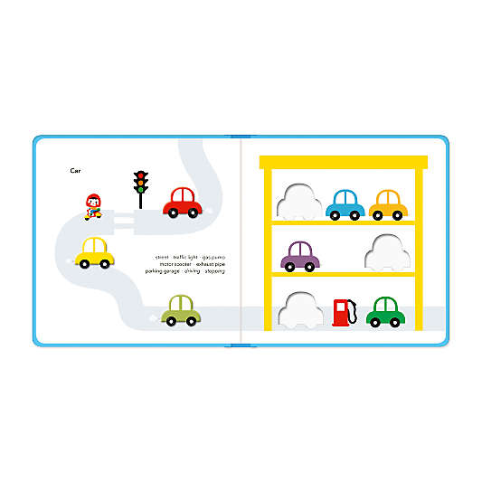 Vehicles Touch Think Learn Baby Board Book by Xavier Deneux