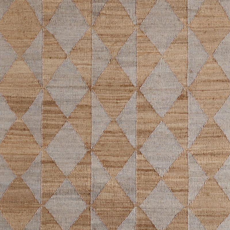 Toulon Jute Harlequin Grey Rug Swatch 12"x18" - image 0 of 10