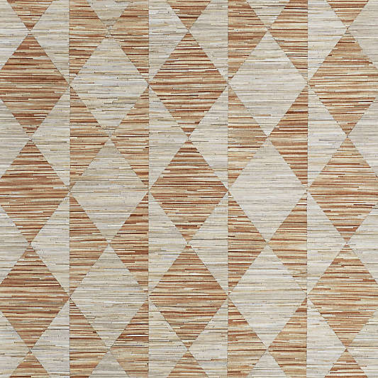 Toulon Cowhide Harlequin Beige Rug Swatch 12"x18"