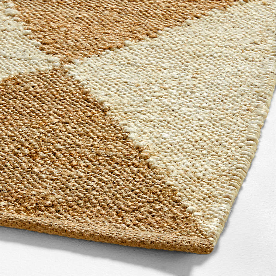 Jute Mat - White –