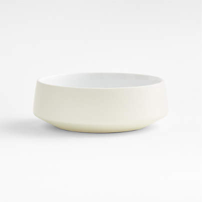 Tour White Porcelain Cereal Bowl