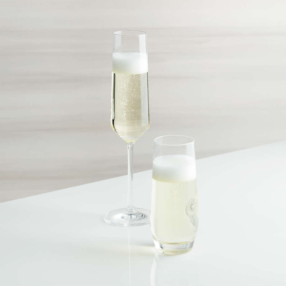 Schott Zwiesel Pure Tour Stemless Champagne Flute Prosecco Glass 9