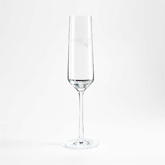 NFL New England Patriots Tour 8-Oz. Champagne Glasses, Set of 4
