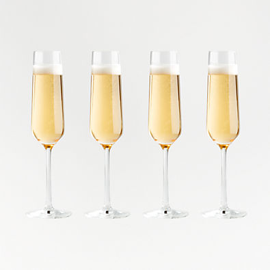 View Schott Zwiesel Tour 8-Oz. Champagne Glasses, Set of 4 details