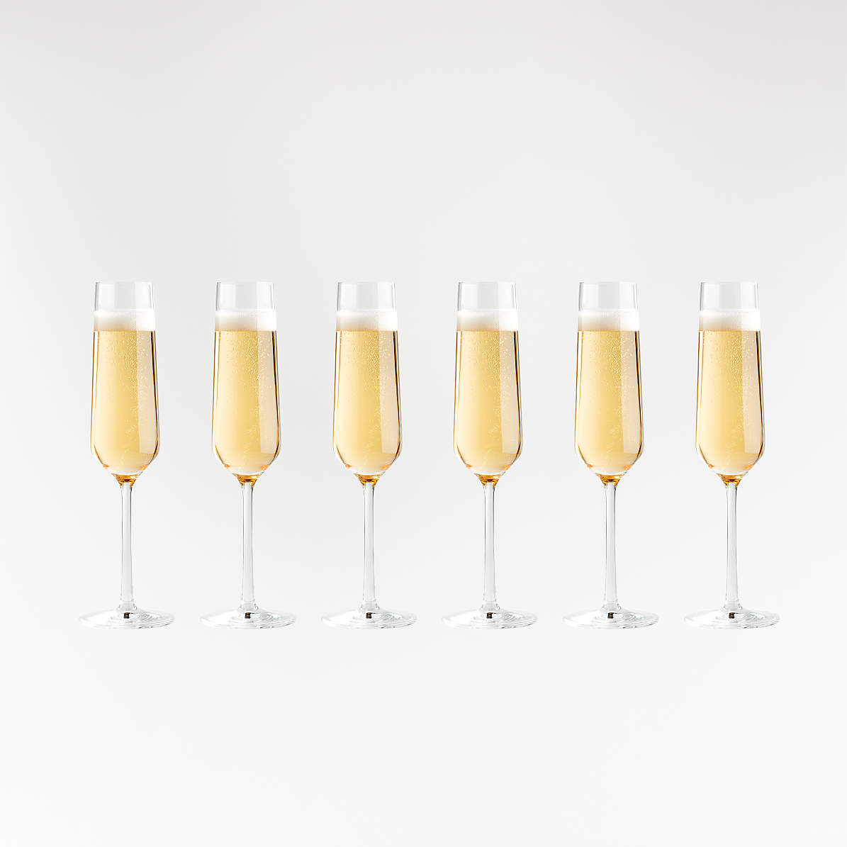 Schott Zwiesel Pure Tour Champagne Flutes Prosecco Glasses, Set of 6 +  Reviews