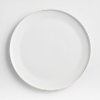 View Tour White Porcelain Dinner Plate details