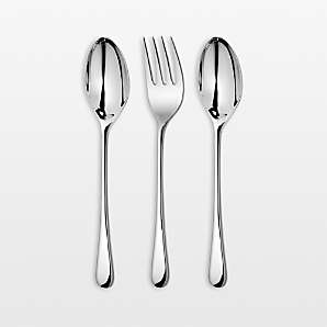 Tour Mirror 3-Piece Serving Set by Robert Welch + Reviews | Crate