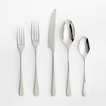 Tour Mirror 20-Piece Flatware Place Setting by Robert Welch | Crate & Barrel