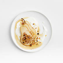 Tour White Porcelain Salad Plate + Reviews | Crate & Barrel