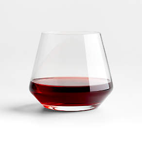 Schott Zwiesel Pure Stemless Pinot Noir Red Wine Glasses - Set Of 6