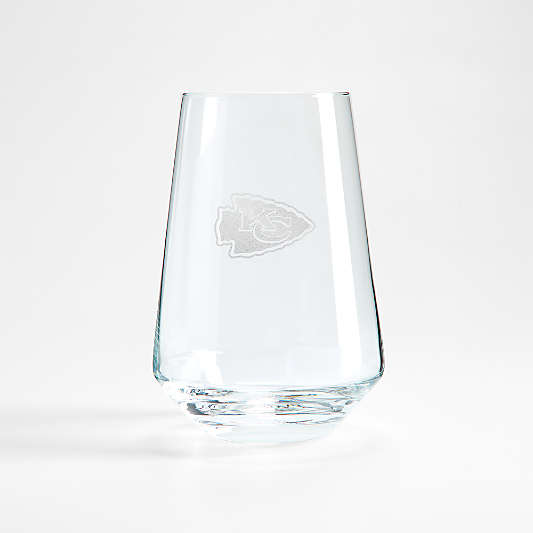 NFL Kansas City Chiefs Tour 19-Oz. Stemless Wine Glass, Set of 4